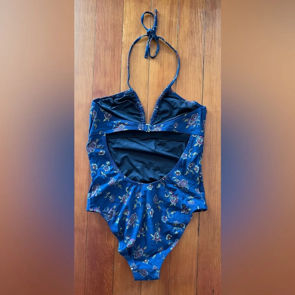 NWOT Madewell x Warm One-Piece Swimsuit in Honolulu Hibiscus - Size 6